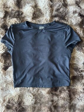 Madden NYC Women's Black Crop Top